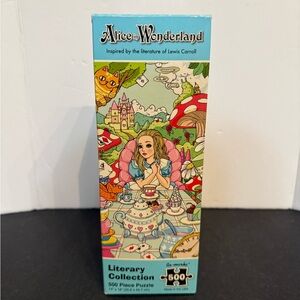 Alice in Wonderland 500 Piece jigsaw Puzzle from the Literary Collection